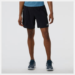 Shorts | Men New Balance Impact Run 7 Inch Short Black