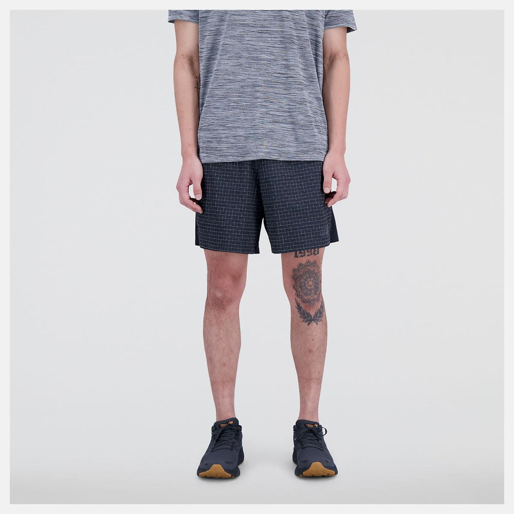 Shorts | Men New Balance Impact Run Luminous 6 Inch Short Black