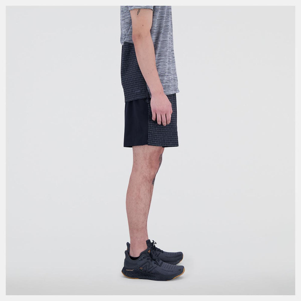 Shorts | Men New Balance Impact Run Luminous 6 Inch Short Black
