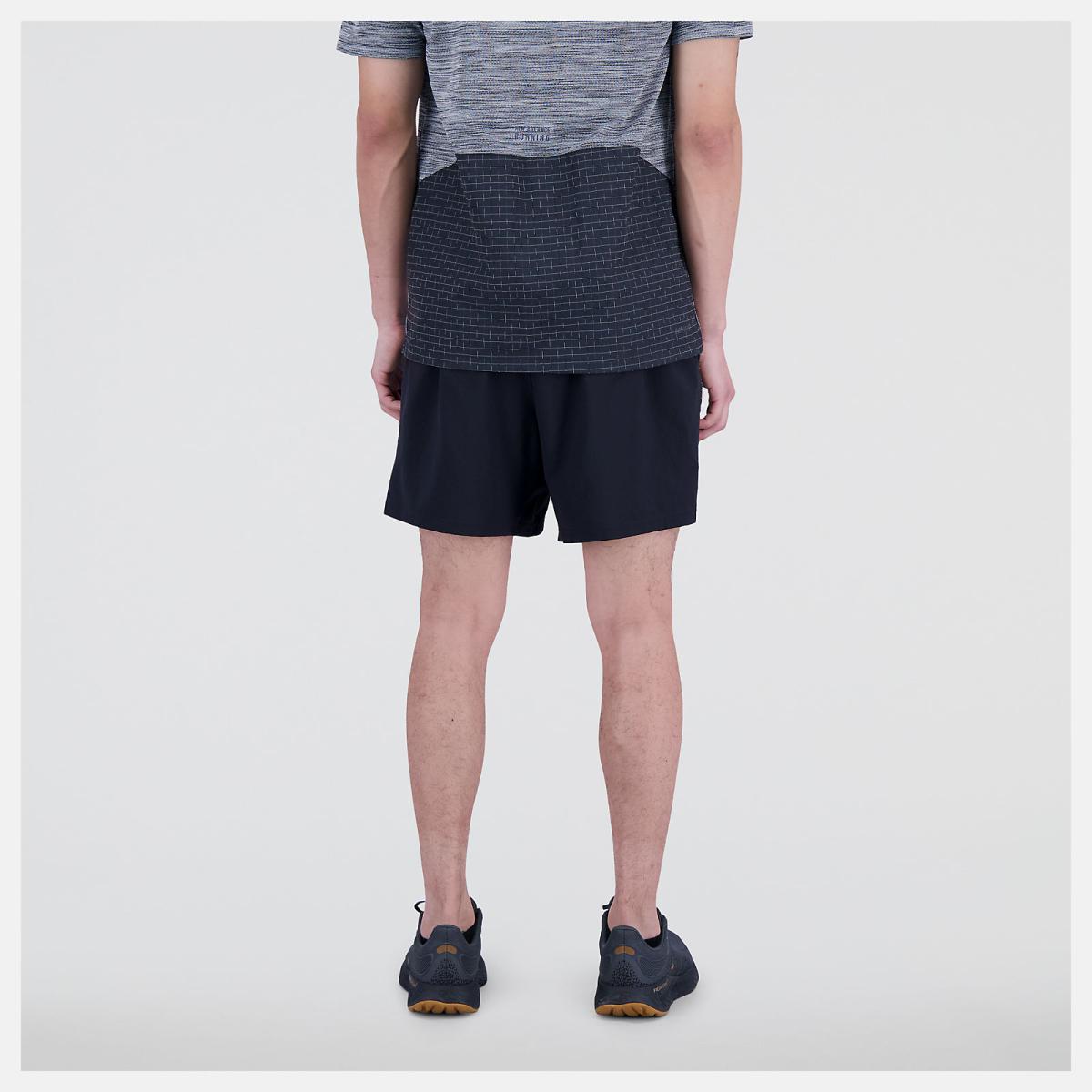 Shorts | Men New Balance Impact Run Luminous 6 Inch Short Black