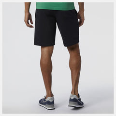 Shorts | Men New Balance NB Essentials Stacked Logo Short Black