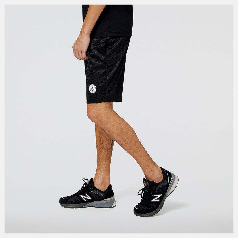Shorts | Men New Balance NB Hoops Fundamentals Short Black