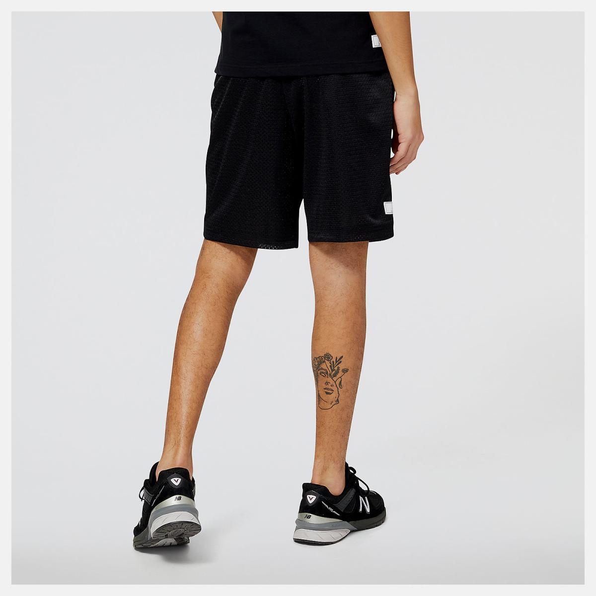 Shorts | Men New Balance NB Hoops Fundamentals Short Black