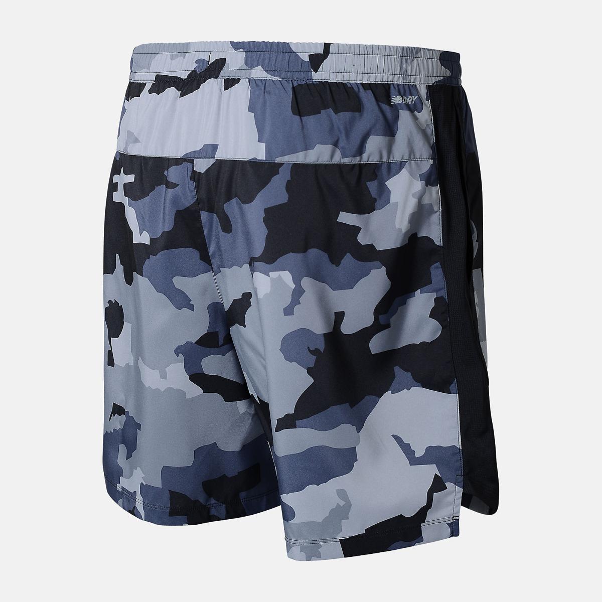 Shorts | Men New Balance Printed Accelerate 7 Inch Short Thunder