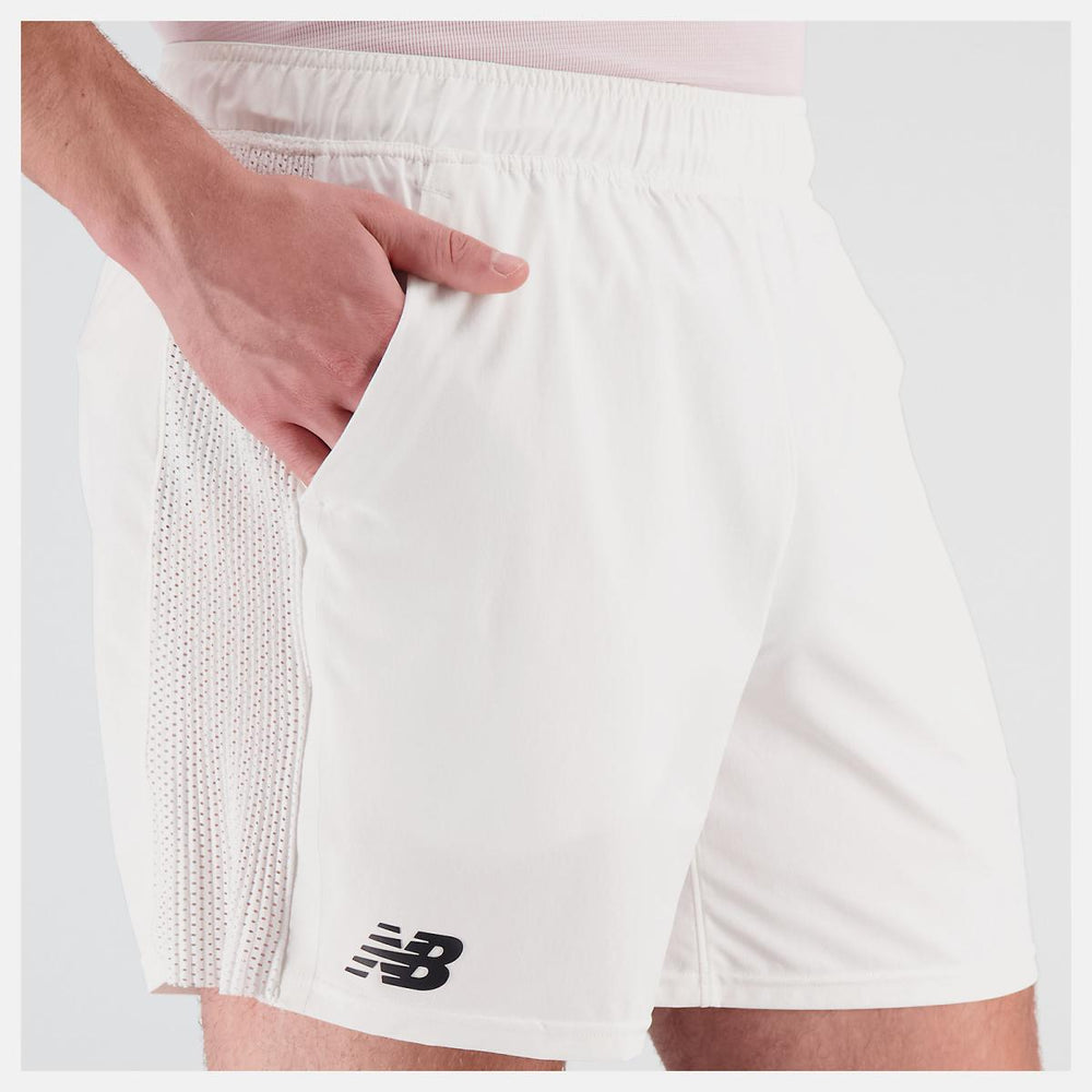 Shorts | Men New Balance Tournament 7 Inch Short White
