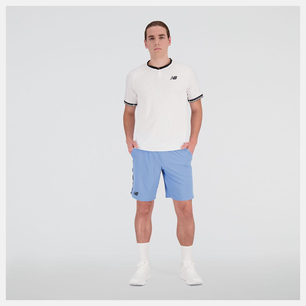 Shorts | Men New Balance Tournament 9 Inch Short Heritage Blue