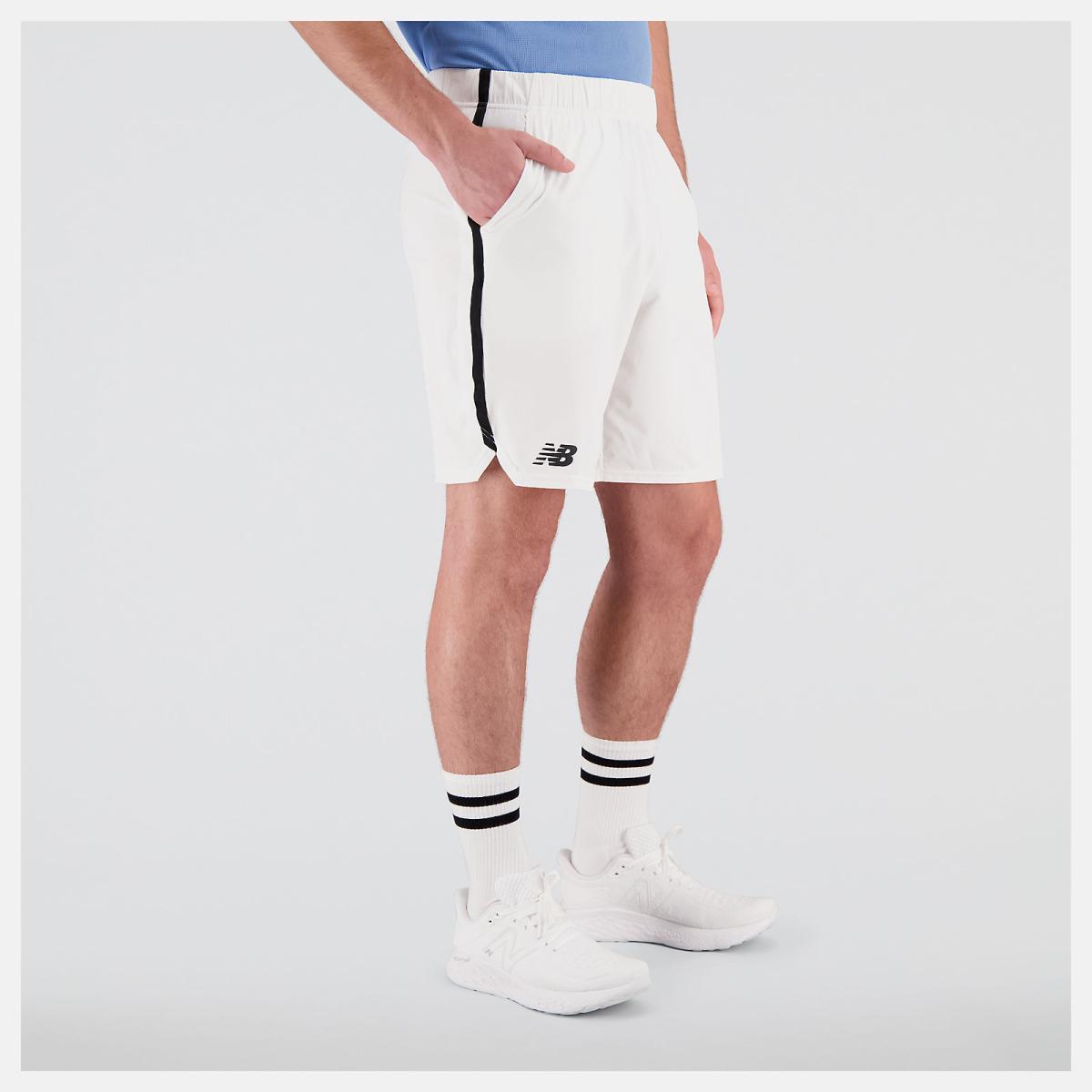 Shorts | Men New Balance Tournament 9 Inch Short White