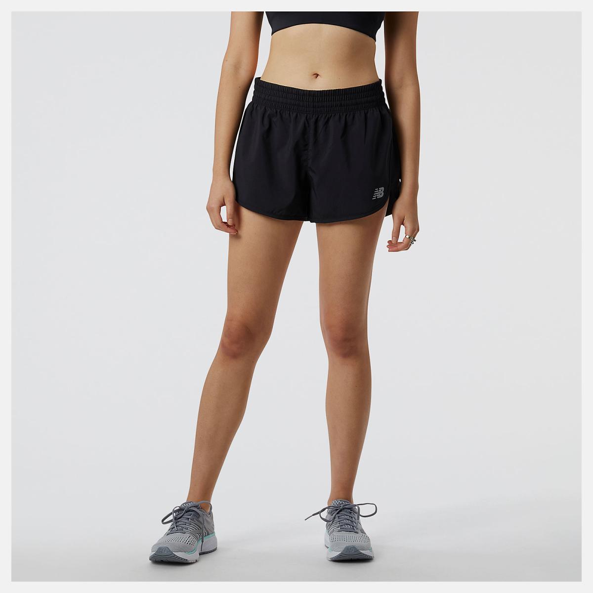 Shorts | Women New Balance Accelerate 2.5 Inch Short Black