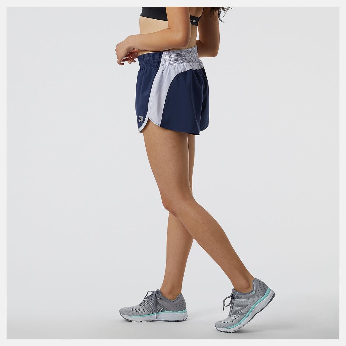 Shorts | Women New Balance Accelerate 2.5 Inch Short Natural Indigo