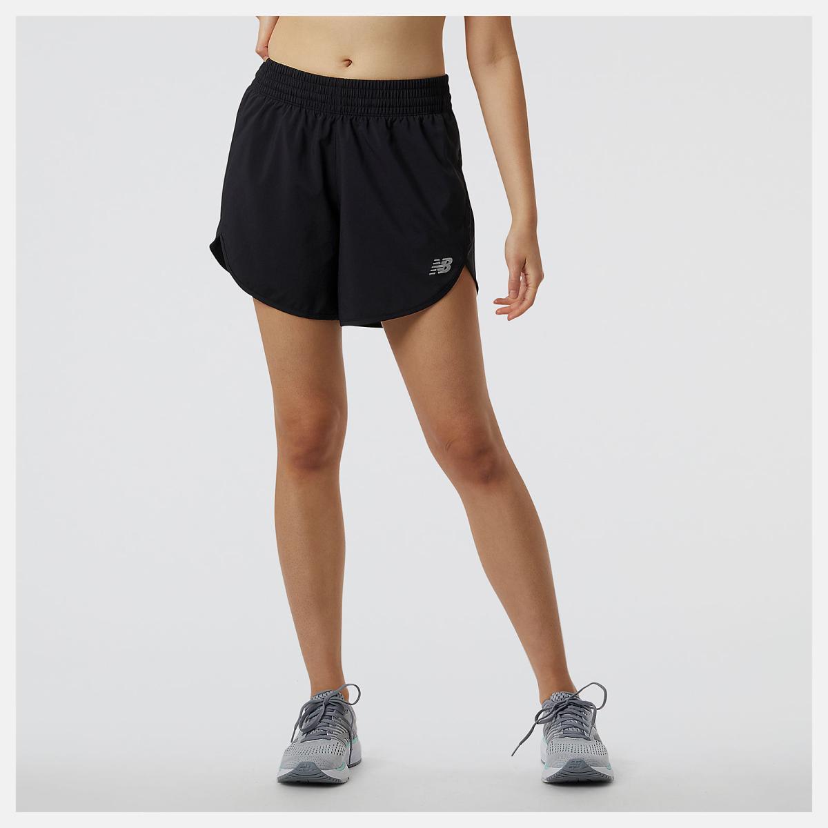 Shorts | Women New Balance Accelerate 5 Inch Short Black