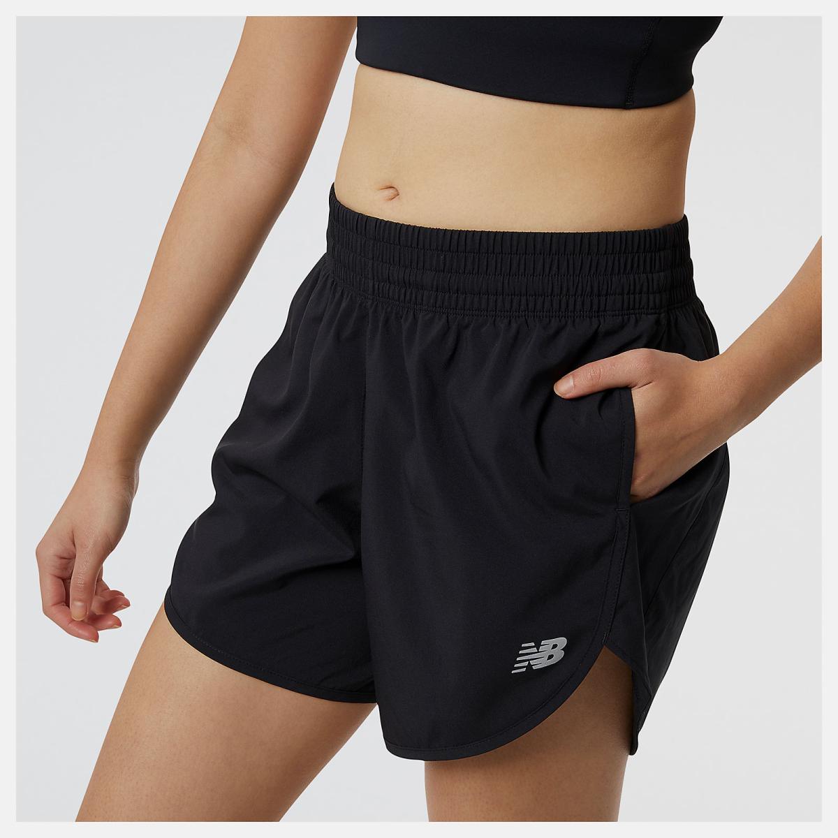 Shorts | Women New Balance Accelerate 5 Inch Short Black