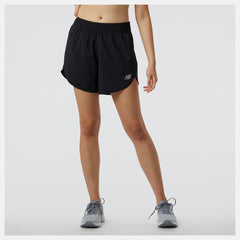 Shorts | Women New Balance Accelerate 5 Inch Short Black