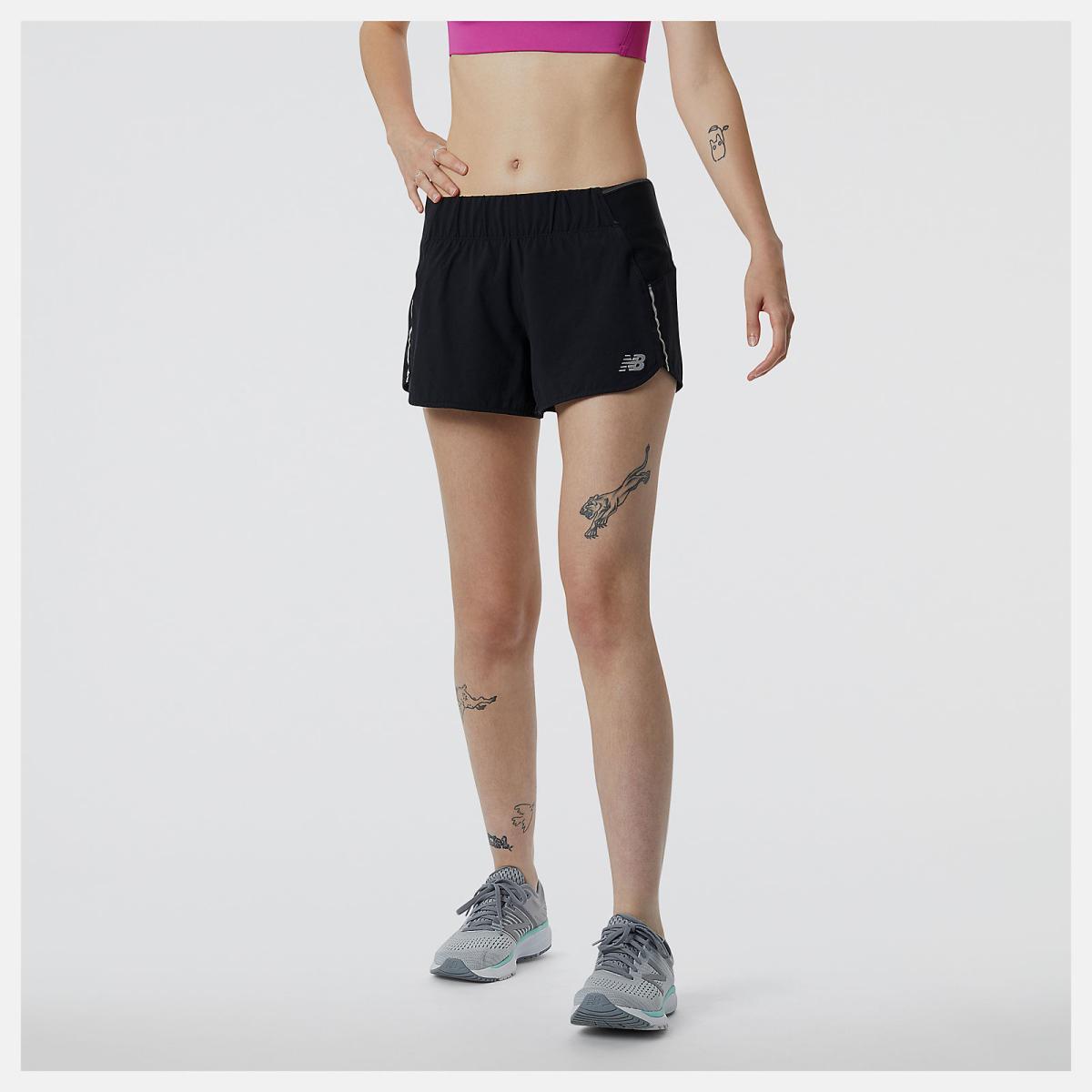 Shorts | Women New Balance Impact Run 3in Short Black