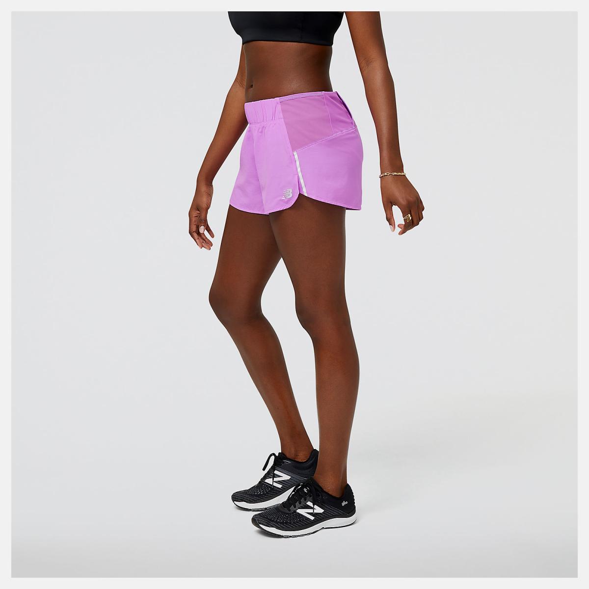 Shorts | Women New Balance Impact Run 3in Short Cosmic Rose
