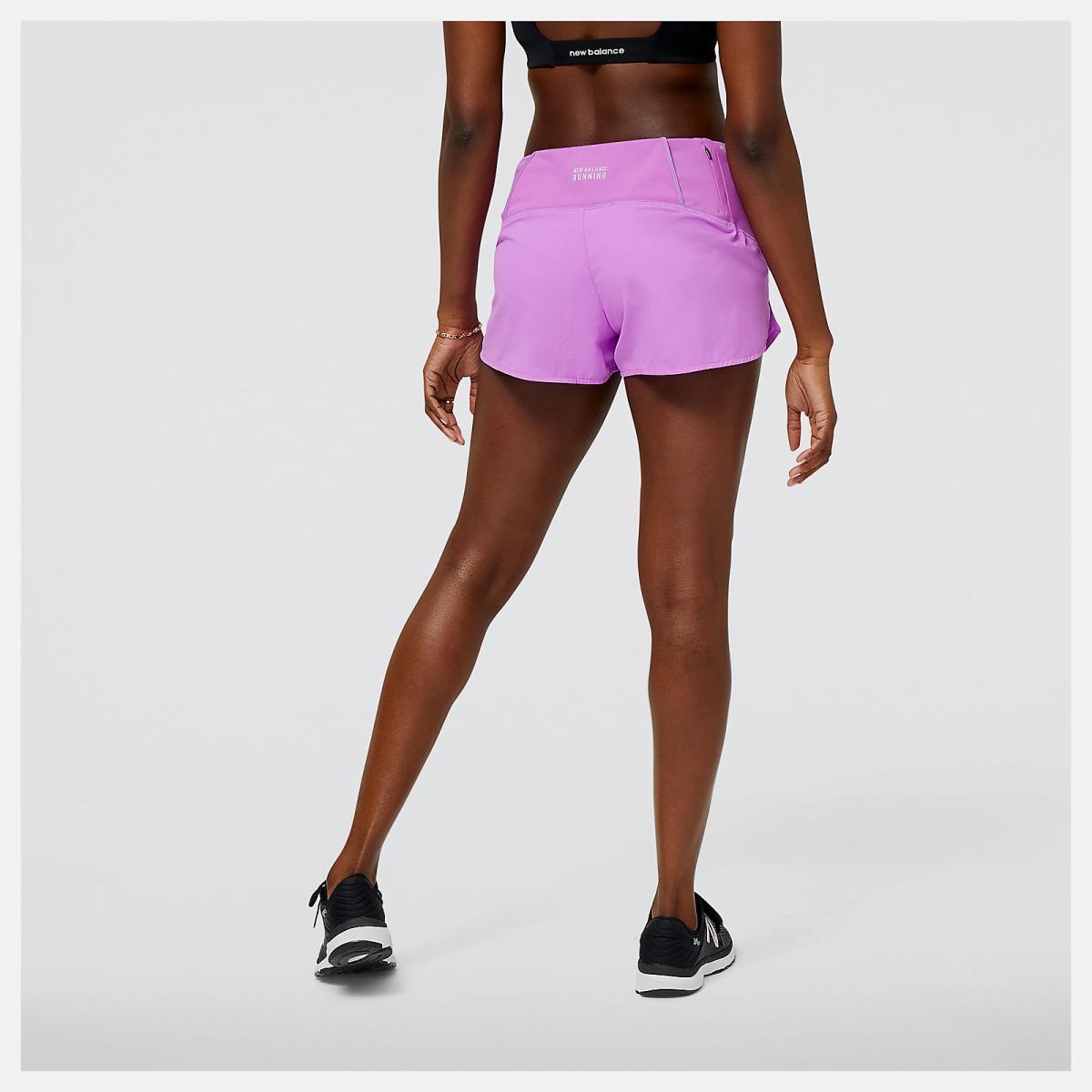 Shorts | Women New Balance Impact Run 3in Short Cosmic Rose