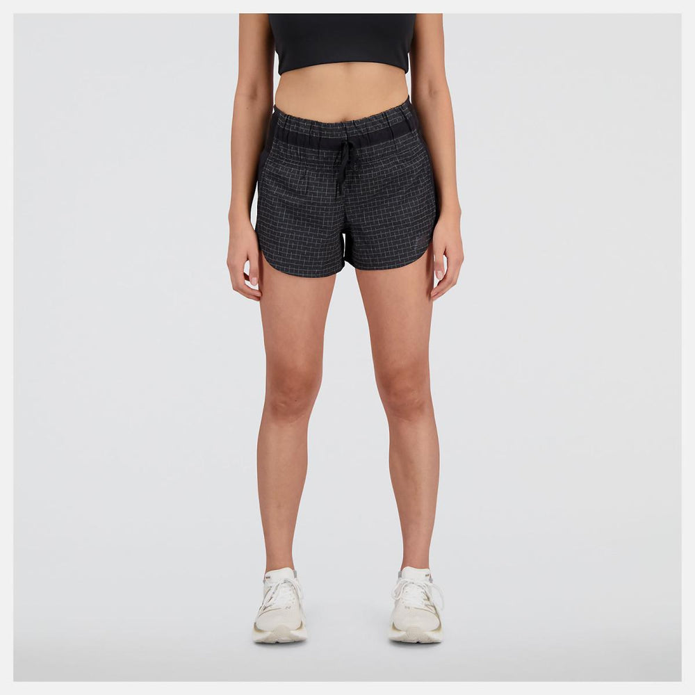 Shorts | Women New Balance Impact Run Luminous 3 Inch Short Black