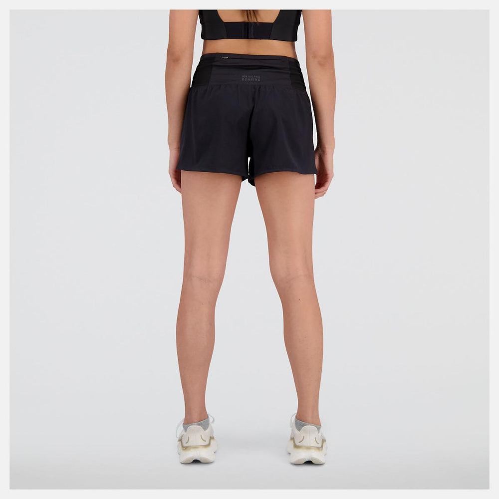 Shorts | Women New Balance Impact Run Luminous 3 Inch Short Black