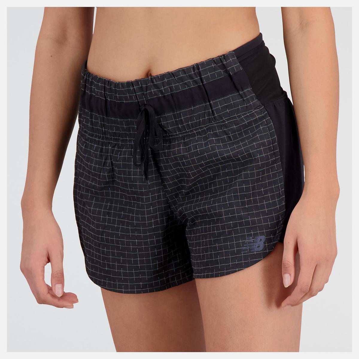 Shorts | Women New Balance Impact Run Luminous 3 Inch Short Black