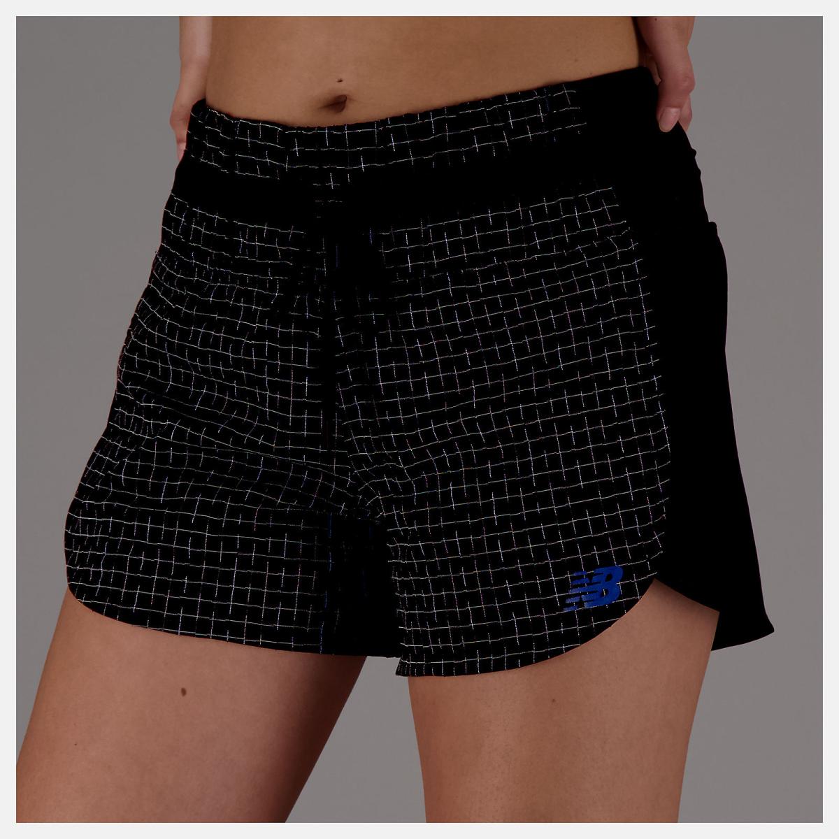 Shorts | Women New Balance Impact Run Luminous 3 Inch Short Black