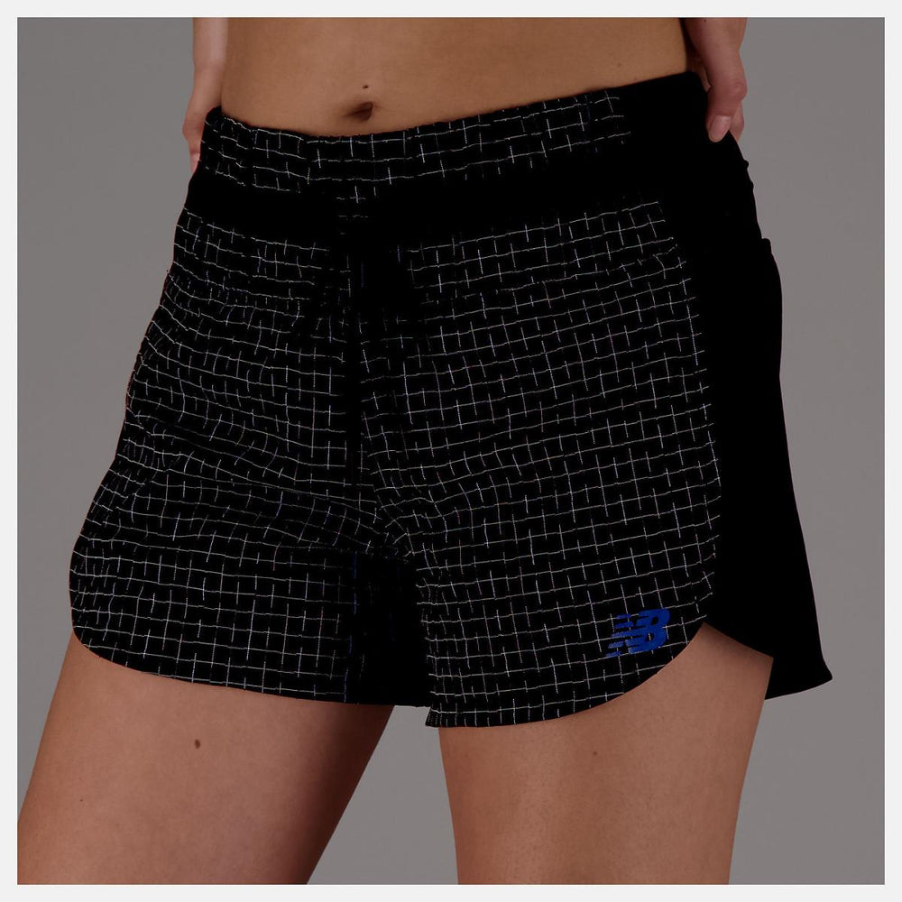 Shorts | Women New Balance Impact Run Luminous 3 Inch Short Black