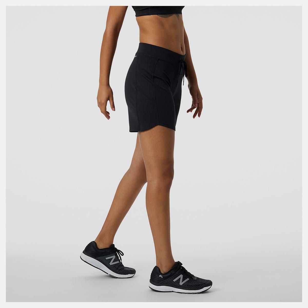 Shorts | Women New Balance Impact Run Short 7 Inch Black