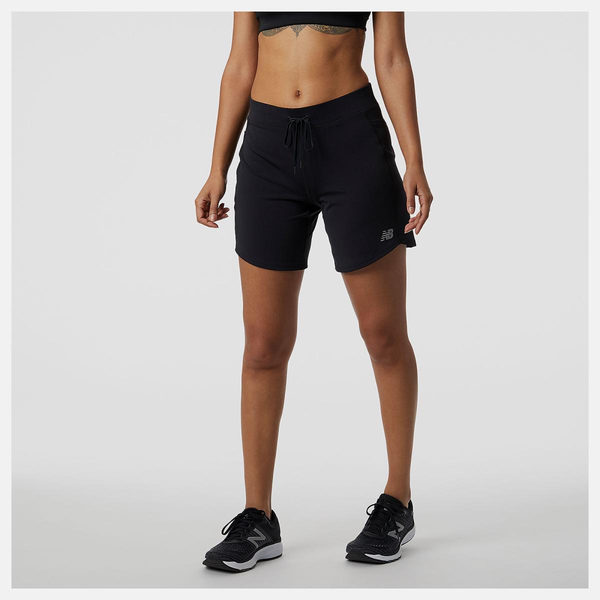 Shorts | Women New Balance Impact Run Short 7 Inch Black
