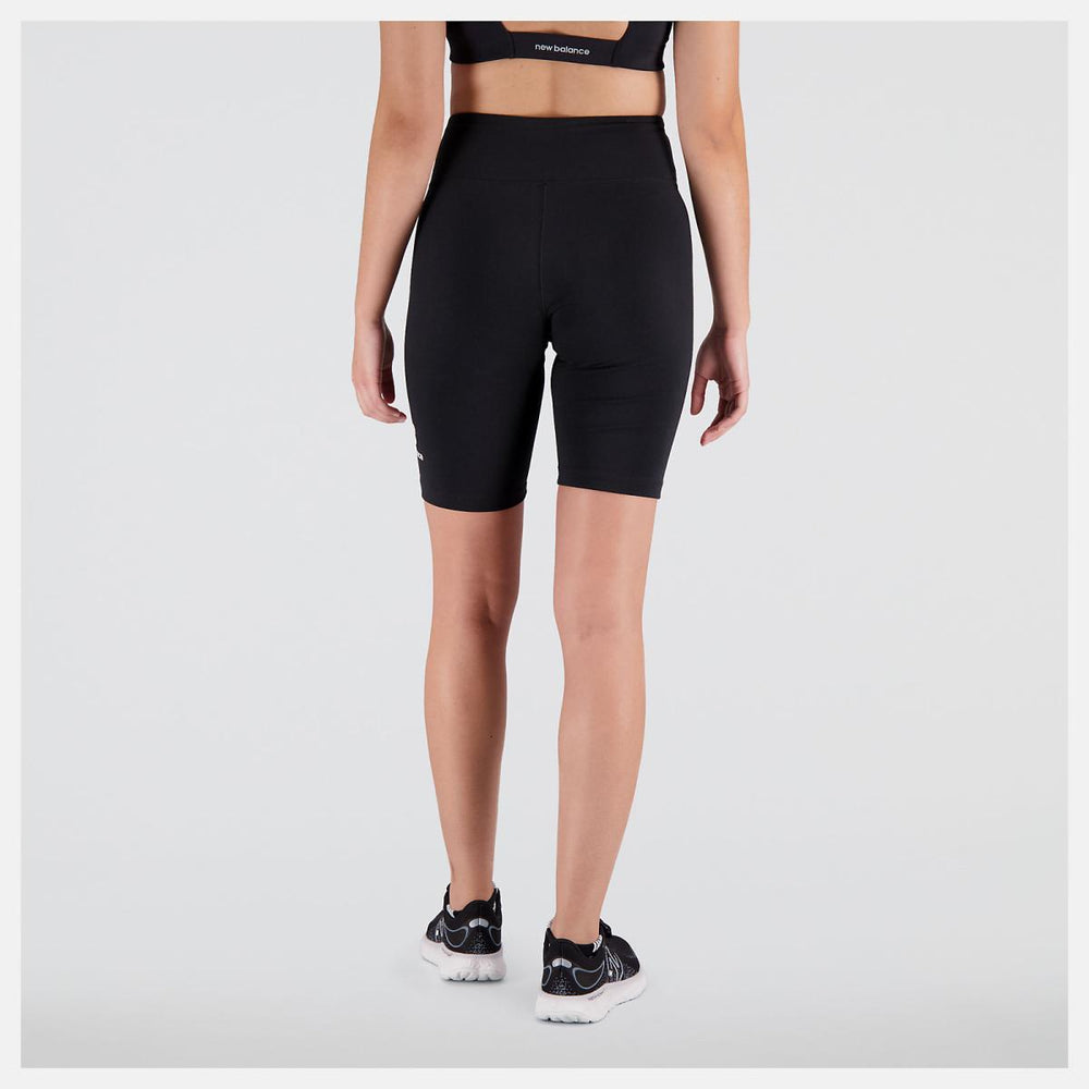 Shorts | Women New Balance NB Essentials Stacked Fitted Short Black