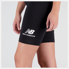 Shorts | Women New Balance NB Essentials Stacked Fitted Short Black