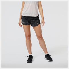 Shorts | Women New Balance NYC Marathon Training Impact Run Luminous 3 Inch Short Black