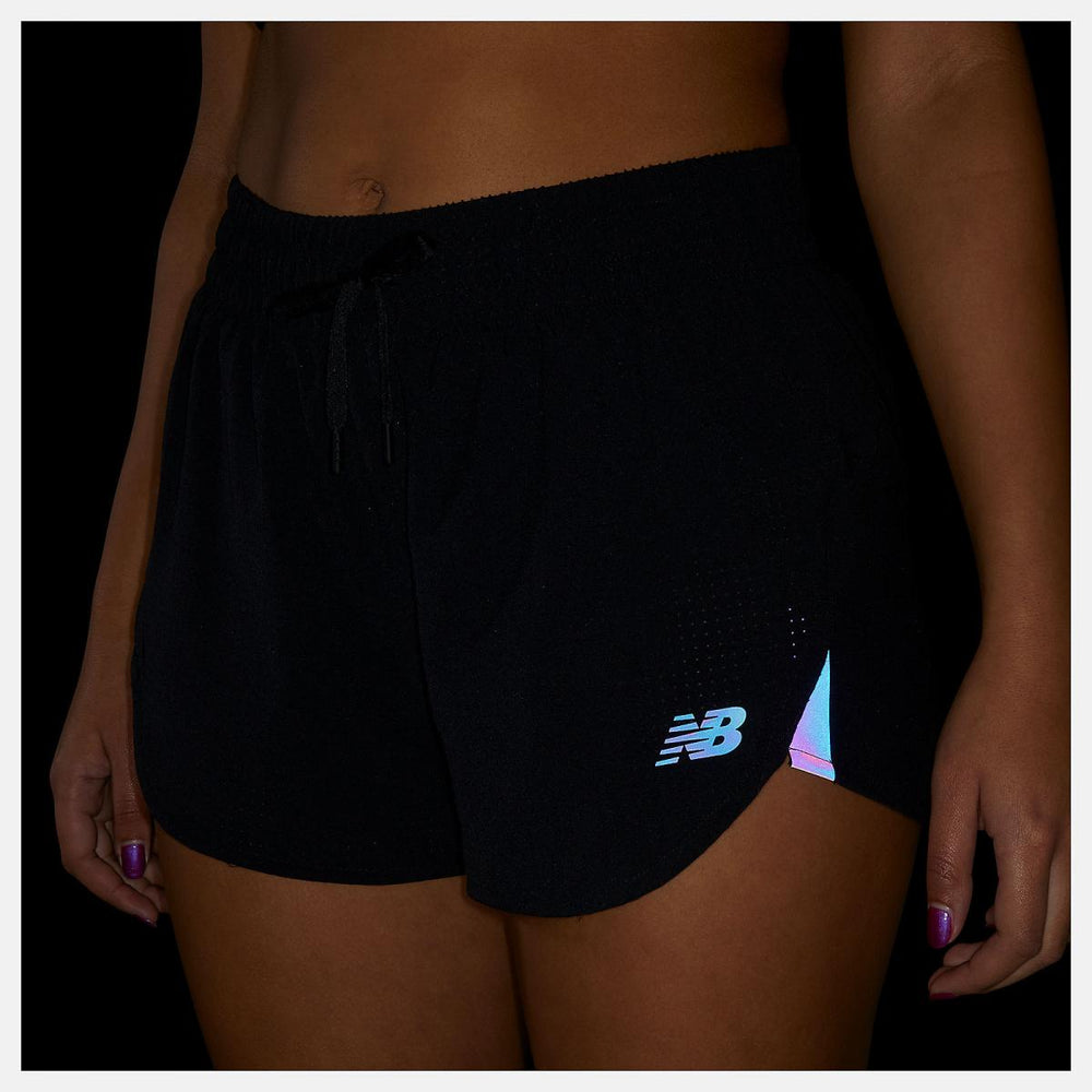 Shorts | Women New Balance Q Speed Short Black
