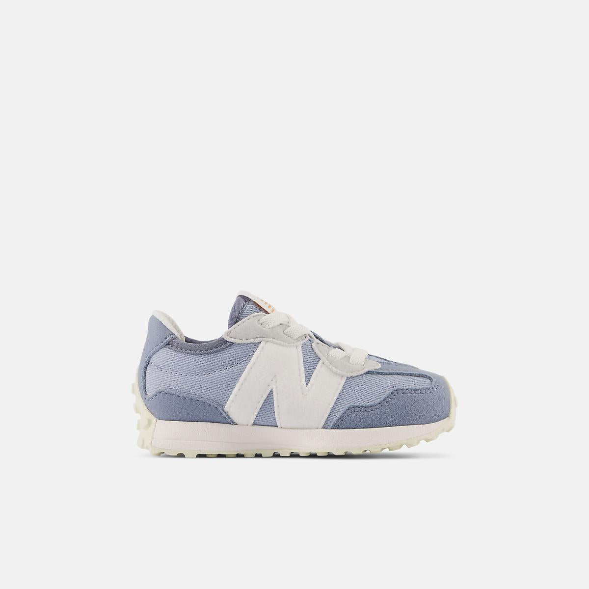 Size 0 - 10 | Kids New Balance 327 Bungee Lace Grey With Light Arctic Grey