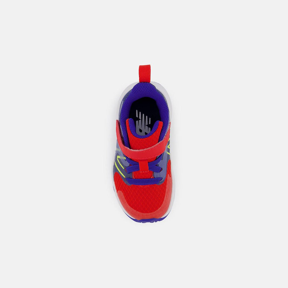 Size 0 - 10 | Kids New Balance Rave Run V2 Bungee Lace With Top Strap Neo Flame With Lemonade And Moon Shadow