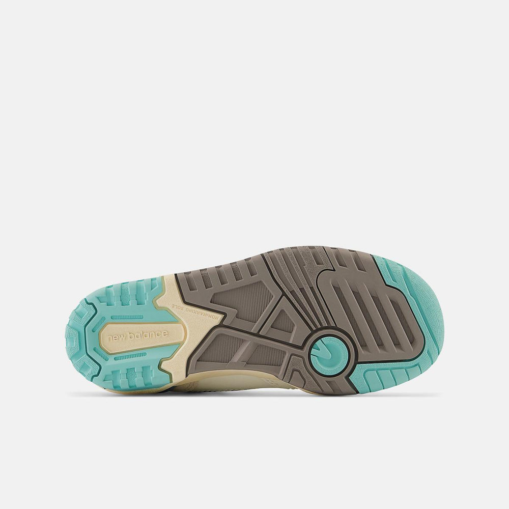 Size 10.5 - 3 | Kids New Balance 550 White With Surf