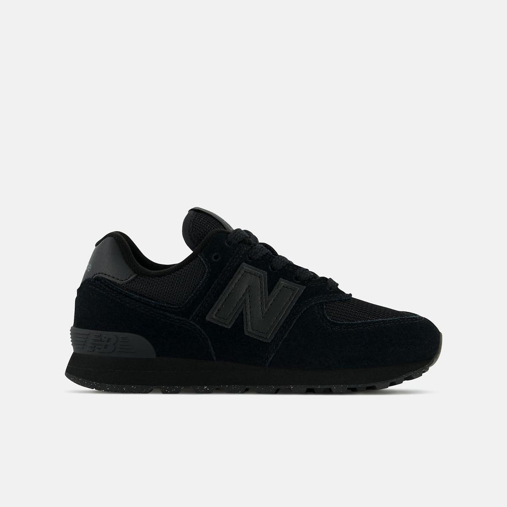 Size 10.5 - 3 | Kids New Balance 574 Core Black
