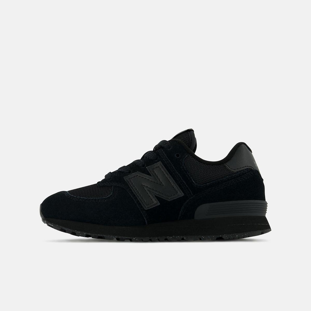 Size 10.5 - 3 | Kids New Balance 574 Core Black