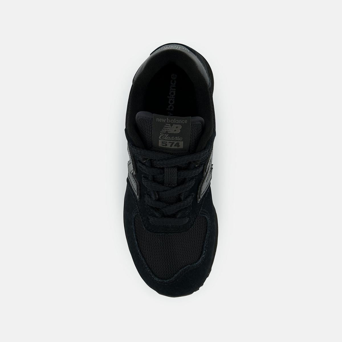 Size 10.5 - 3 | Kids New Balance 574 Core Black