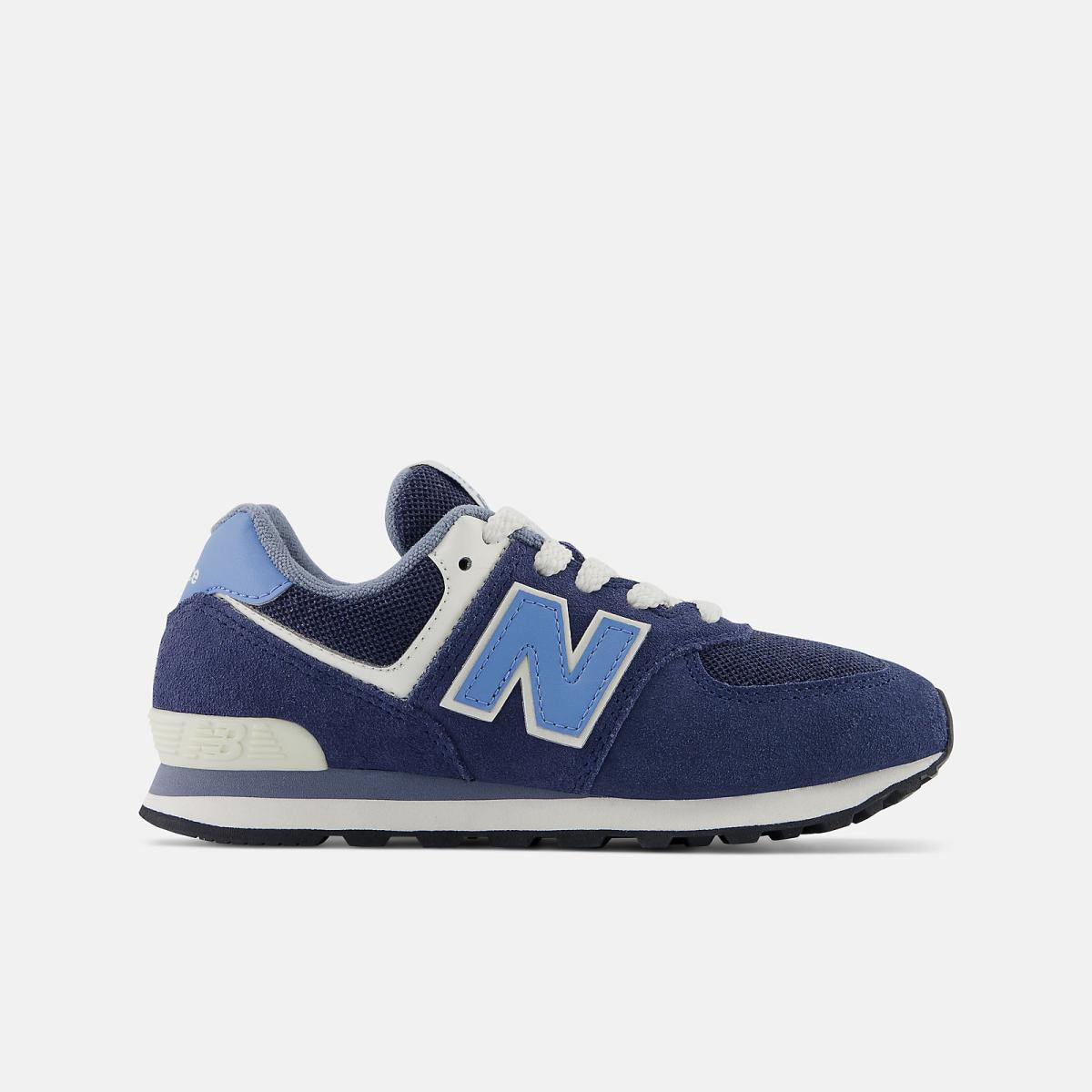 Size 10.5 - 3 | Kids New Balance 574 Nb Navy With Heritage Blue