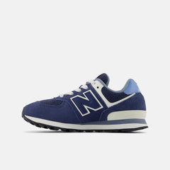 Size 10.5 - 3 | Kids New Balance 574 Nb Navy With Heritage Blue