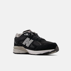 Size 10.5 - 3 | Kids New Balance 990v3 Black With Grey
