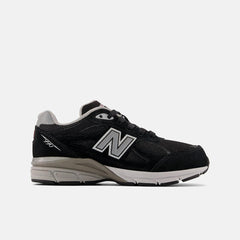 Size 10.5 - 3 | Kids New Balance 990v3 Black With Grey