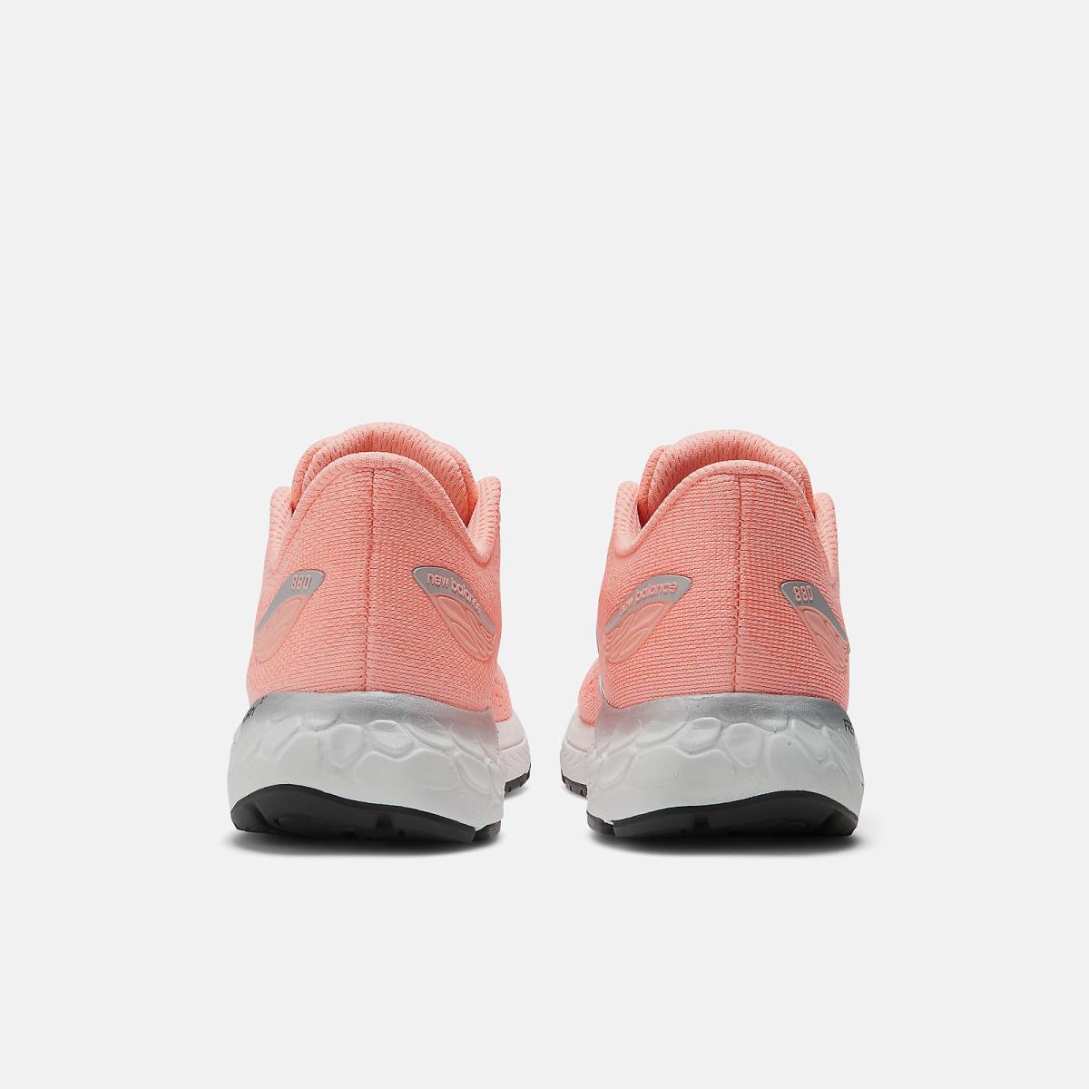 Size 10.5 - 3 | Kids New Balance Fresh Foam X 880v12 Grapefruit With Metallic Silver