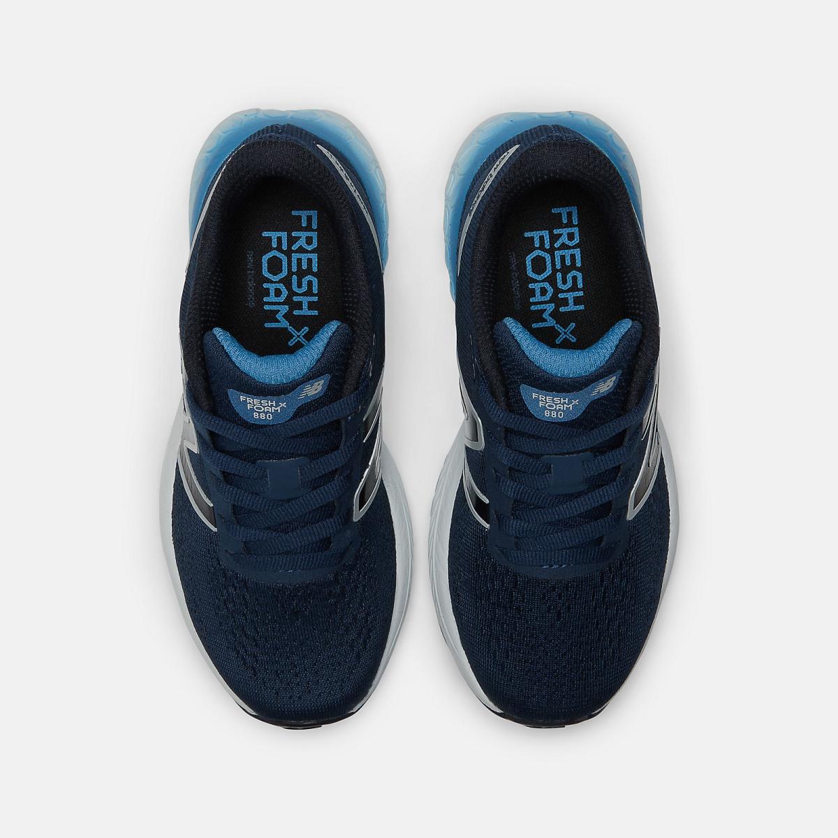 Size 10.5 - 3 | Kids New Balance Fresh Foam X 880v12 Nb Navy With Heritage Blue