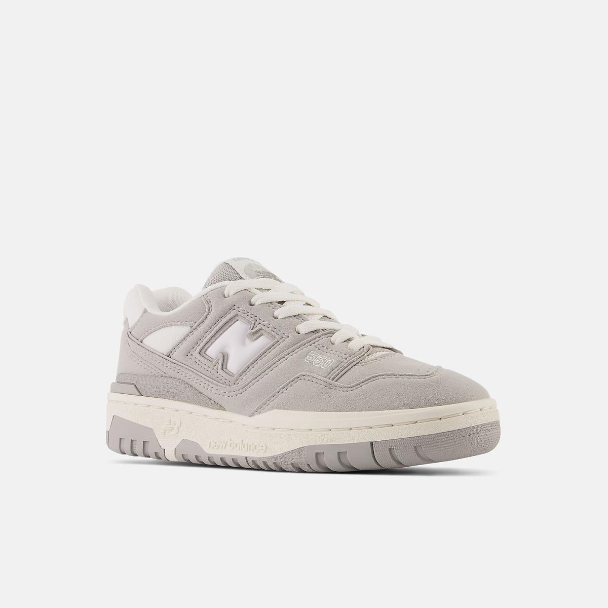 Size 3.5 - 7 | Kids New Balance 550 Concrete With White