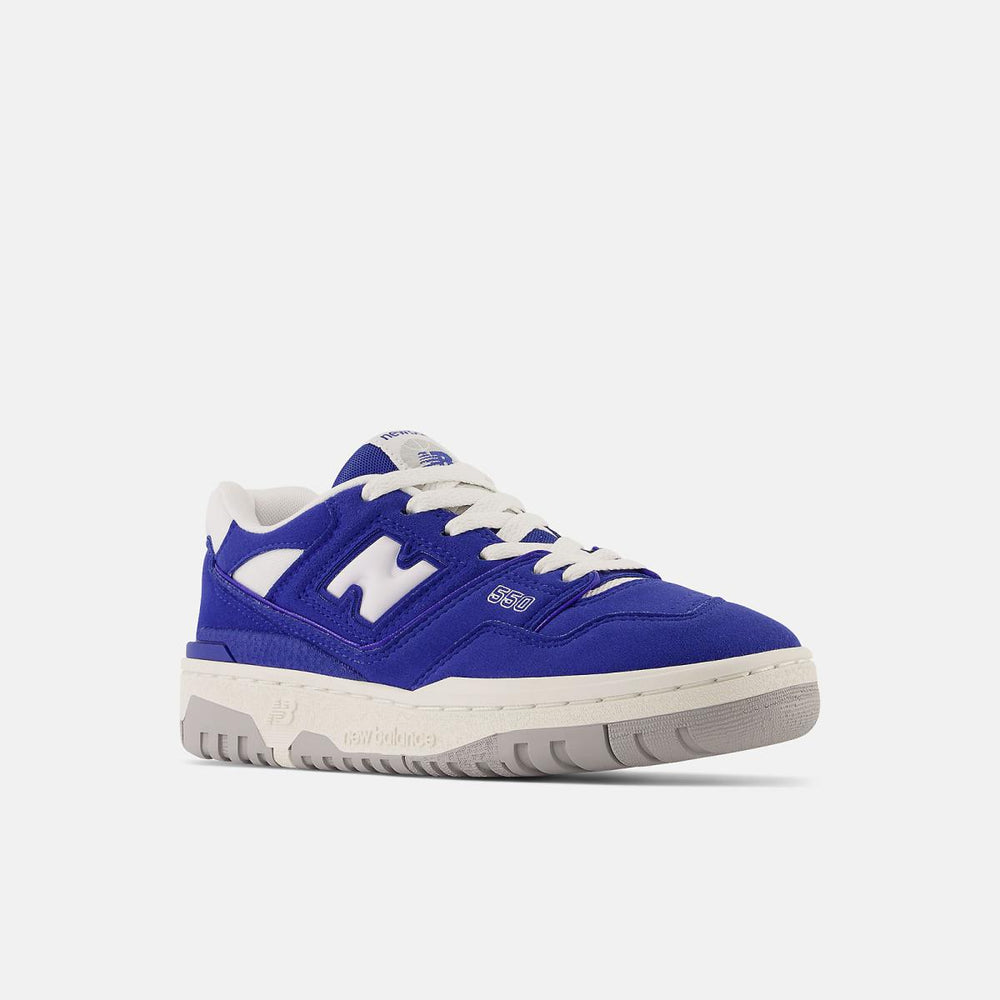Size 3.5 - 7 | Kids New Balance 550 Team Royal With White