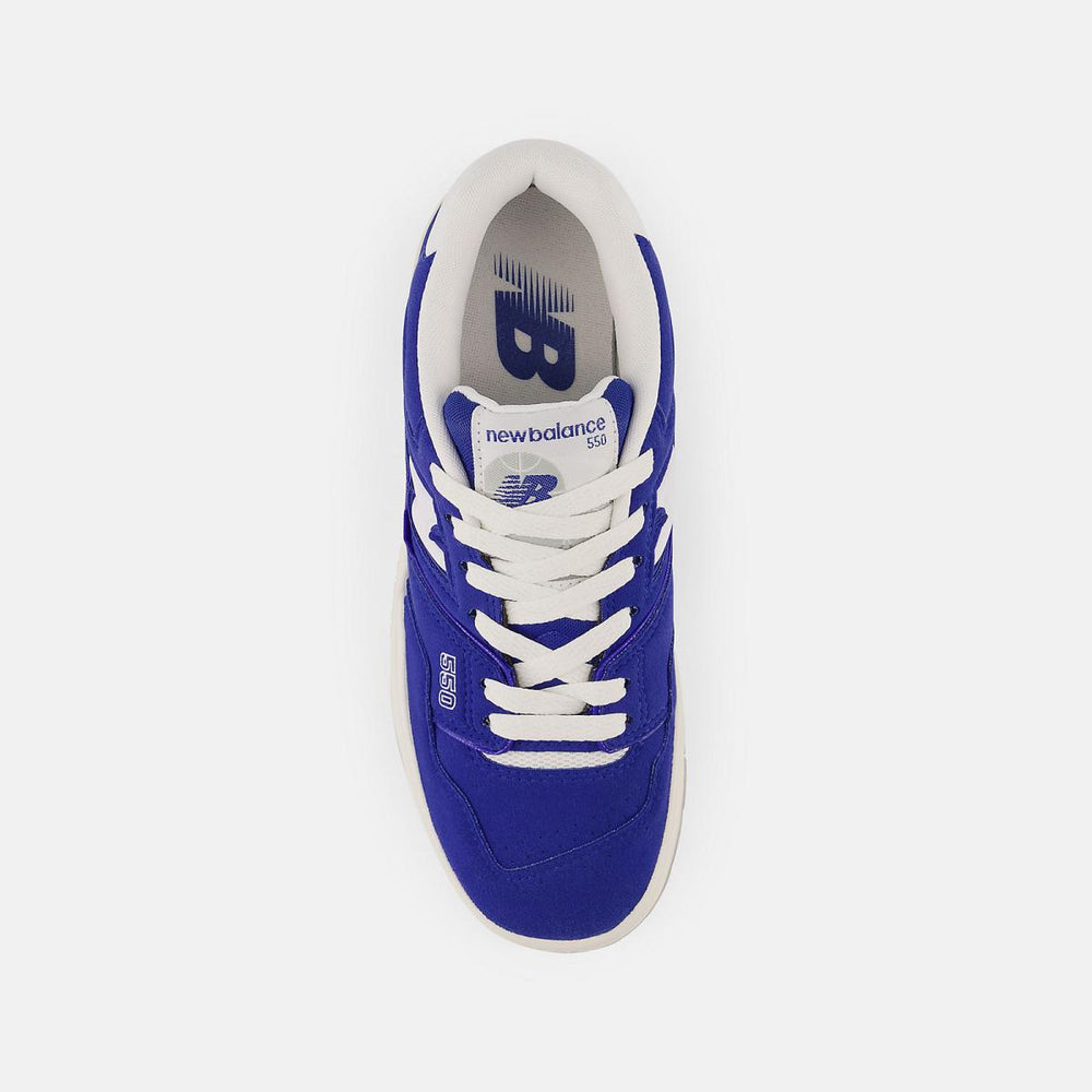 Size 3.5 - 7 | Kids New Balance 550 Team Royal With White