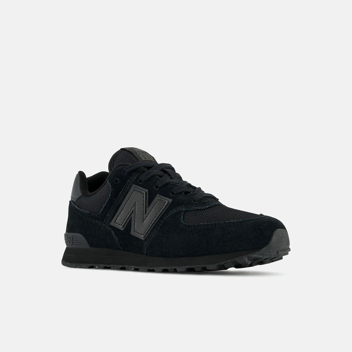 Size 3.5 - 7 | Kids New Balance 574 Core Black