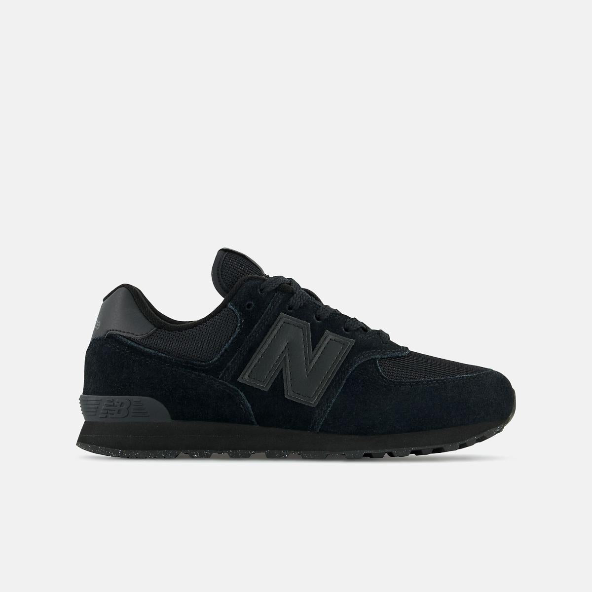 Size 3.5 - 7 | Kids New Balance 574 Core Black