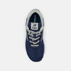 Size 3.5 - 7 | Kids New Balance 574 Core Navy With White