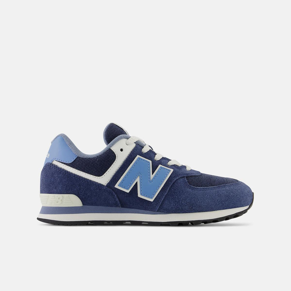Size 3.5 - 7 | Kids New Balance 574 Nb Navy With Heritage Blue