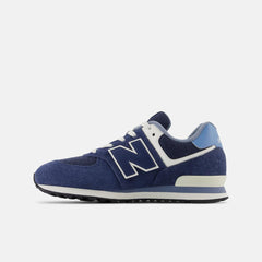 Size 3.5 - 7 | Kids New Balance 574 Nb Navy With Heritage Blue